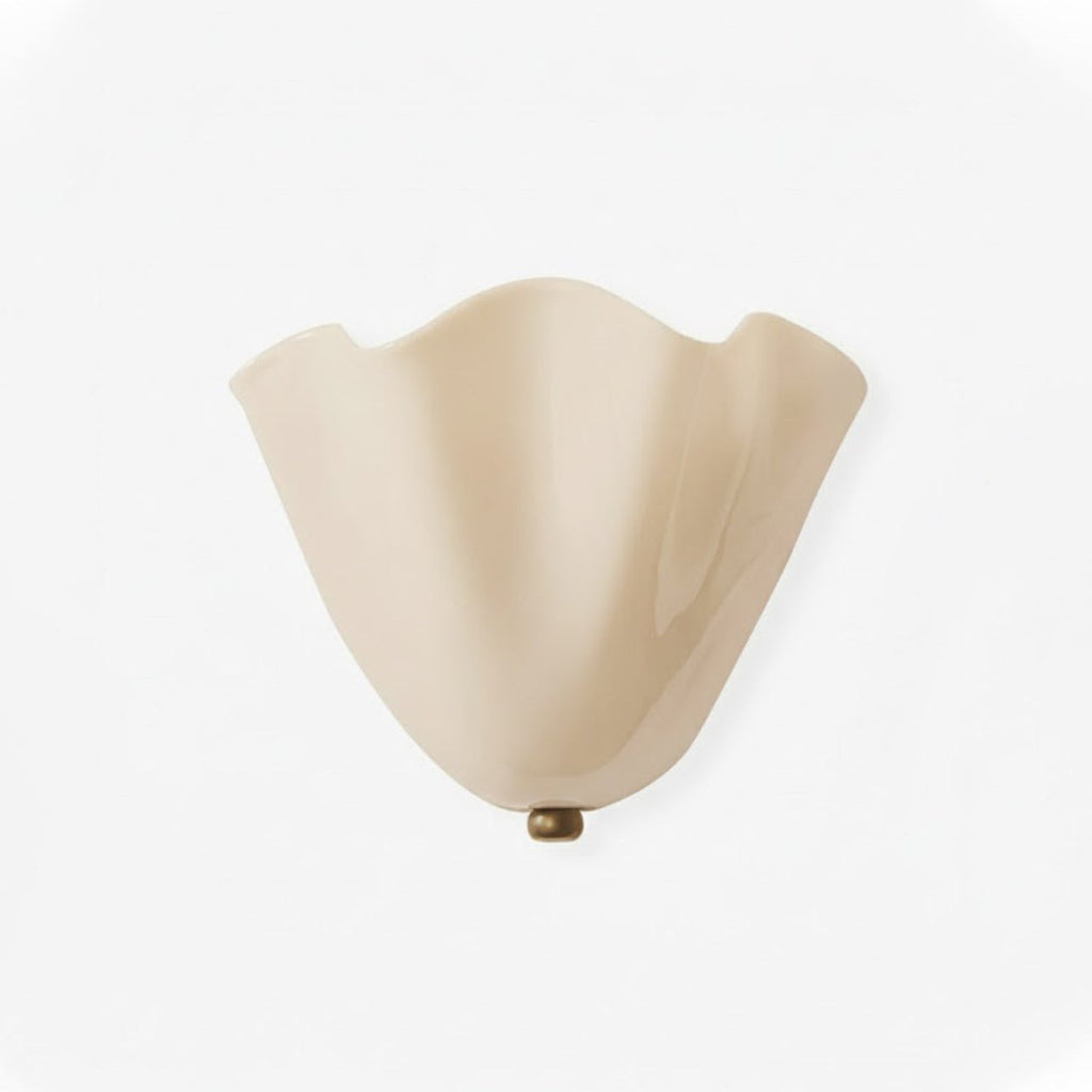 Petal Wall Sconce for Bedroom & Hallway – Sculptural Flower LED Wall Light, Modern Organic Living Room & Entryway Wall Lamp