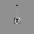 Glass Globe Pendant Light for Kitchen Island & Dining Room – Hand-Blown Sphere LED Ceiling Light, Modern Dimmable Living Room Pendant