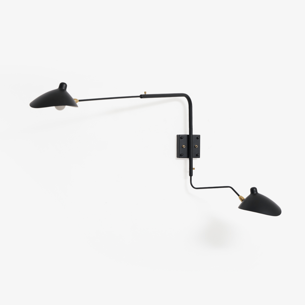 Multi-Arm Wall Sconce for Living Room & Hallway – Adjustable Sputnik LED Wall Light, Mid-Century Modern Reading & Accent Wall Lamp