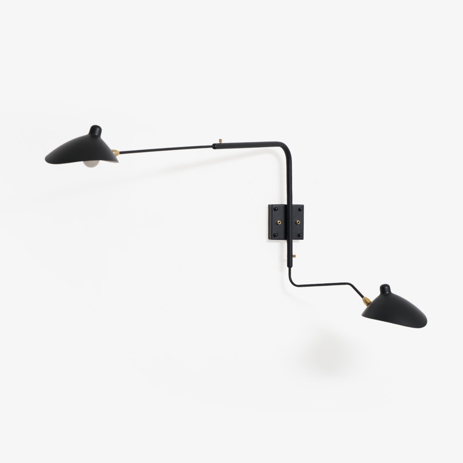 Multi-Arm Wall Sconce for Living Room & Hallway – Adjustable Sputnik LED Wall Light, Mid-Century Modern Reading & Accent Wall Lamp